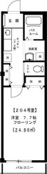 大島駅 徒歩6分 2階の物件間取画像